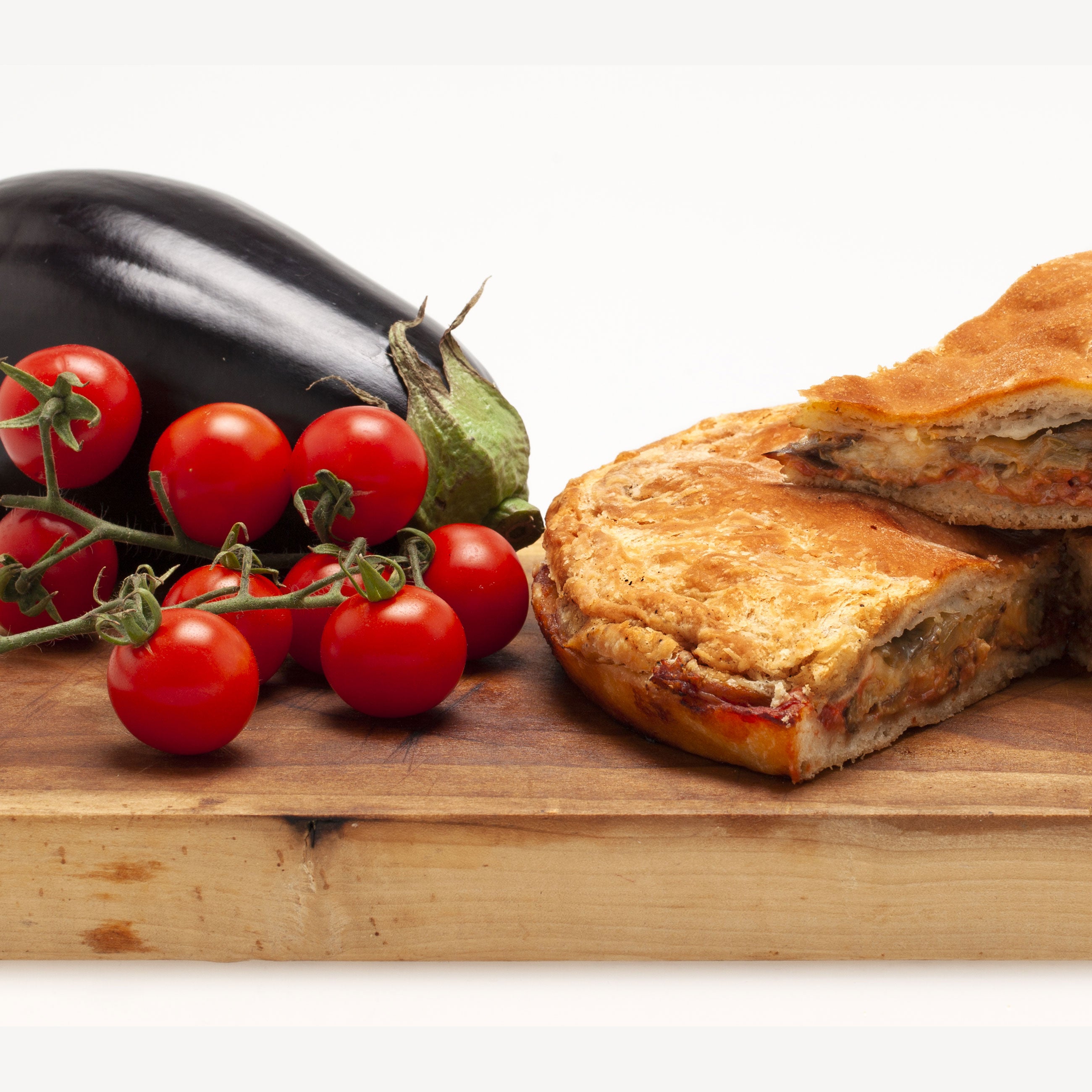 Tiella Melanzane e Provola